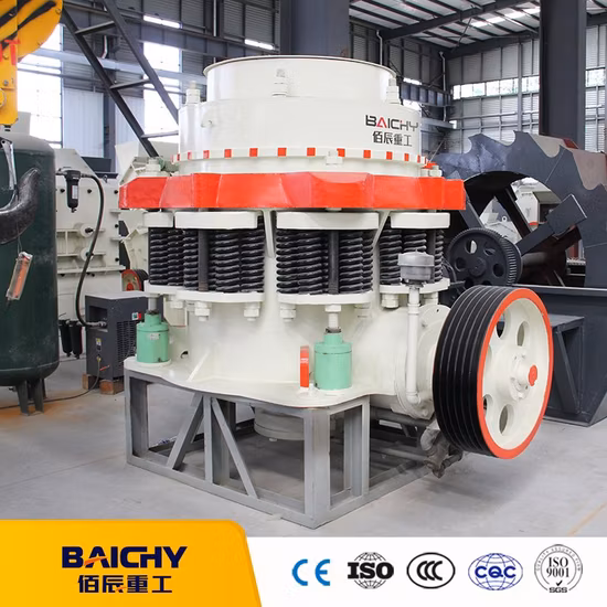 Mining Granite Hard Stone Crushing Machine, Gold Iron Ore Rock Cone Crusher Machine, CS Hydraulic Symons Cone Crusher