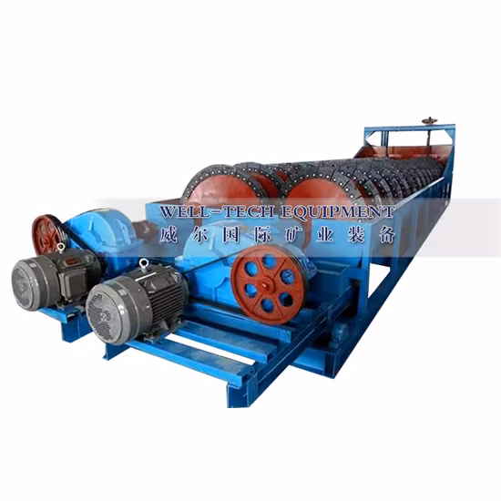 Lavadora de toras, lavadora de areia em espiral para processamento de mineração