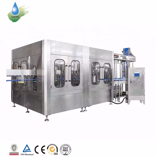 Linha de engarrafamento de enchimento de água mineral de venda quente do fornecedor profissional King Machine